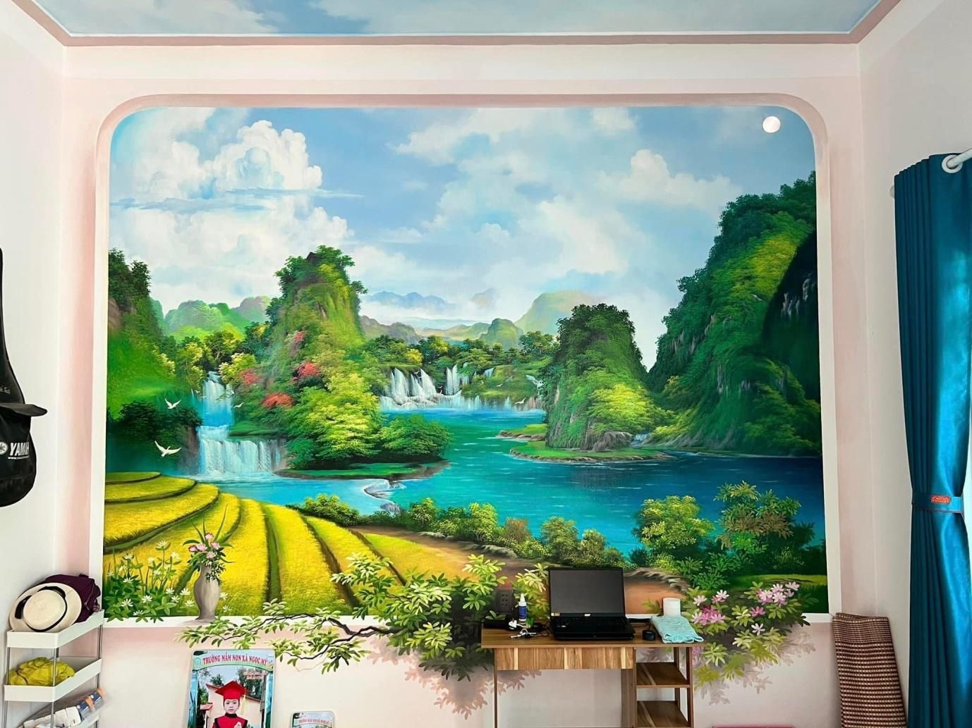 99+ Mẫu Vẽ Tranh Tường Khách Sạn đẳng cấp sang trọng cuốn hút nhất