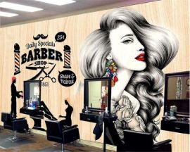 105+ Mẫu Vẽ Tranh Tường Barber Shop ấn tượng độc lạ nhất