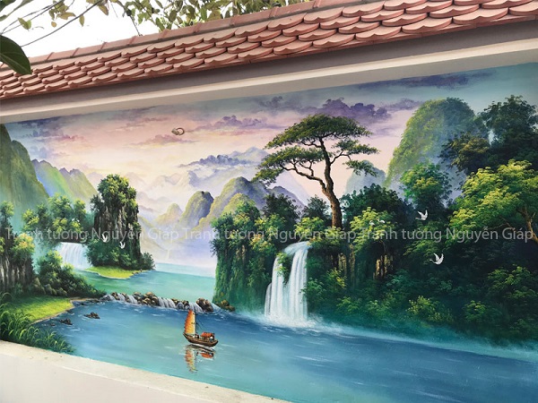 Vẽ tranh phong cảnh đẹp tại Bắc Giang